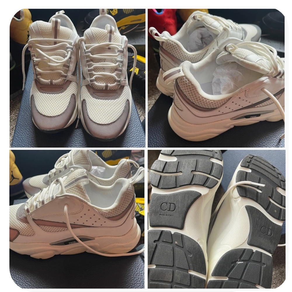 Dior b22 "white grey"